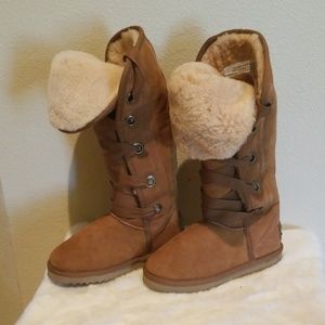 Sheepskin Vixen Love Collective Australia Boot Sz4